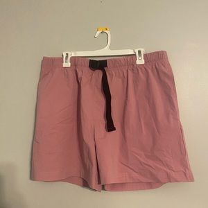 Pink Utility Style Shorts